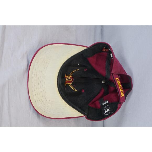 Cleveland Cavaliers Hat Cap Strap Back Mens One Size NBA Basketball - Picture 2 of 5